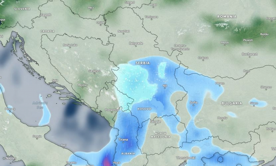 Meteo mapa