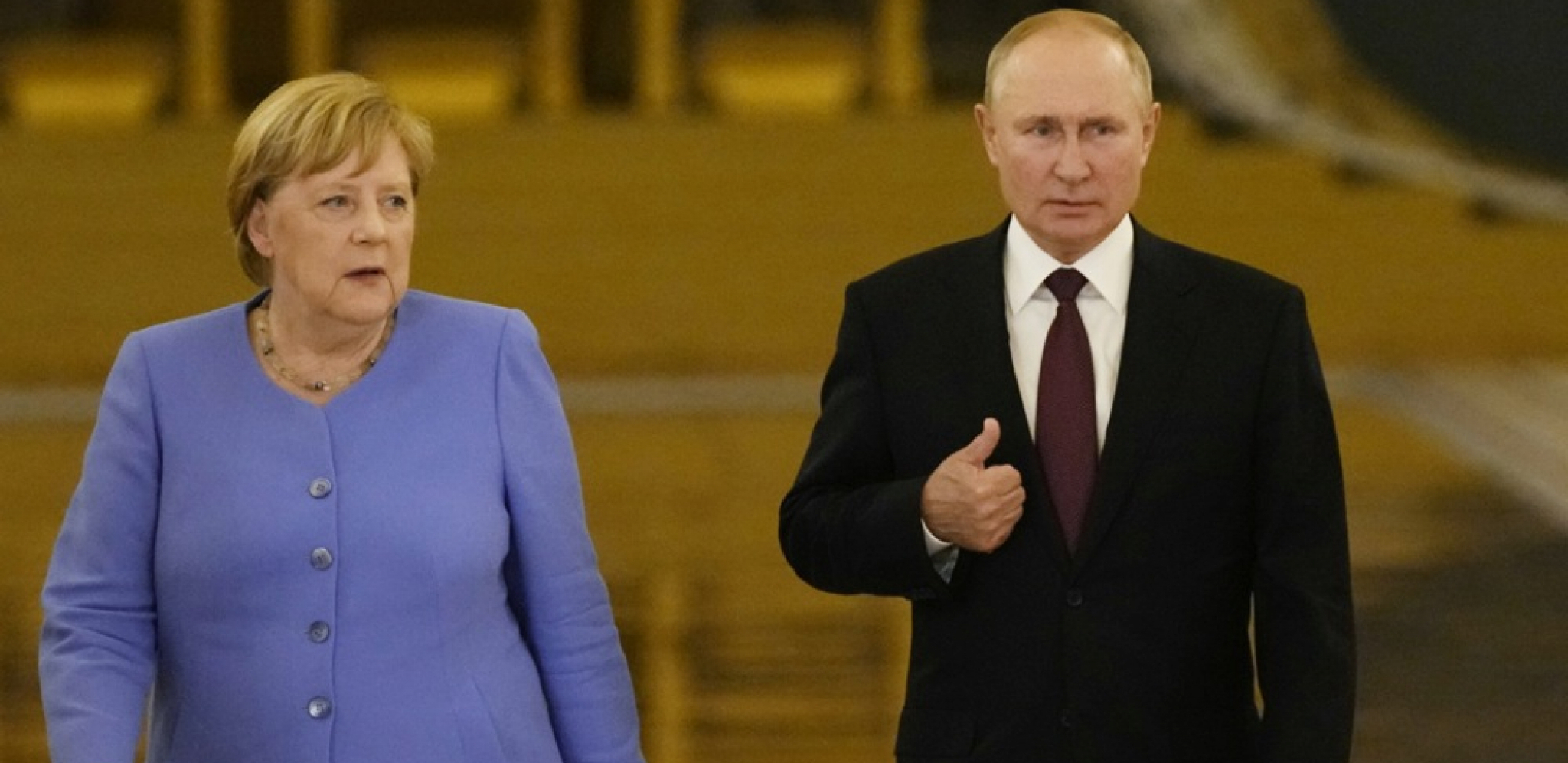 Angela Merkel i Vladimir Putin