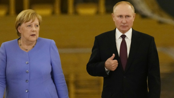 Angela Merkel i Vladimir Putin