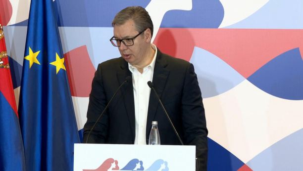 Predsednik Vučić na konferenciji "Jednake. Sigurne. Osnažene"