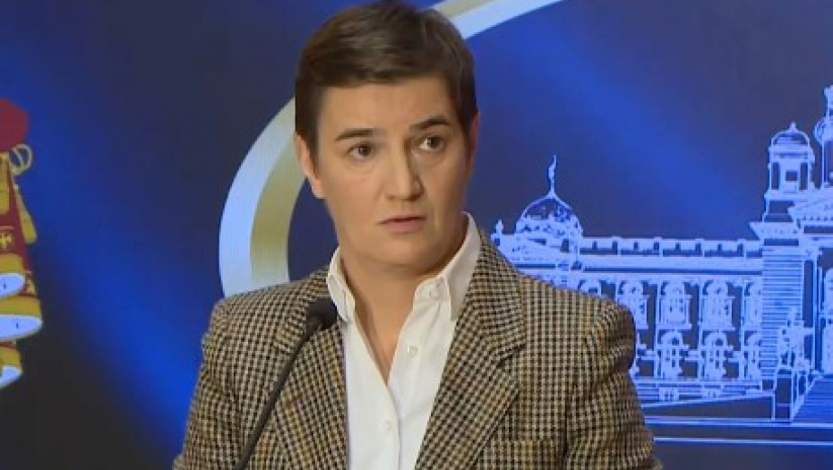 Konferencija za medije predsednice Skupštine Srbije Ane Brnabić