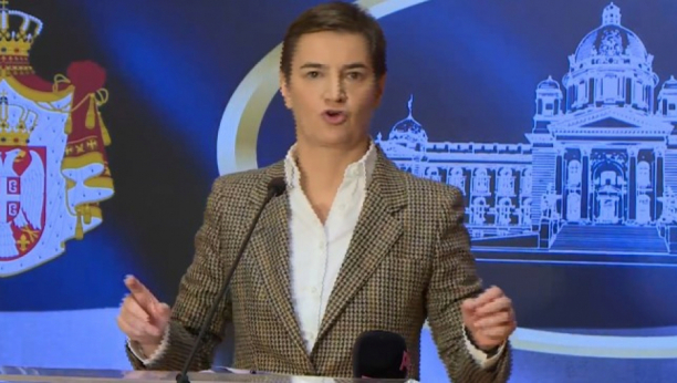 Konferencija za medije predsednice Skupštine Srbije Ane Brnabić