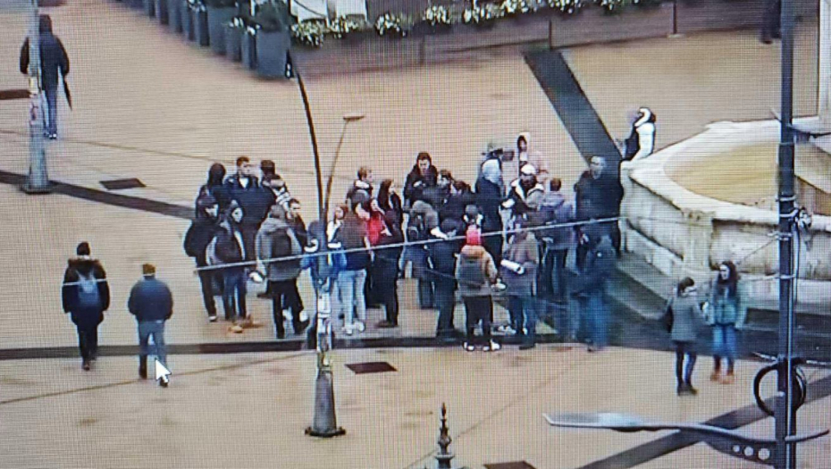 "Studentski" protest opozicije