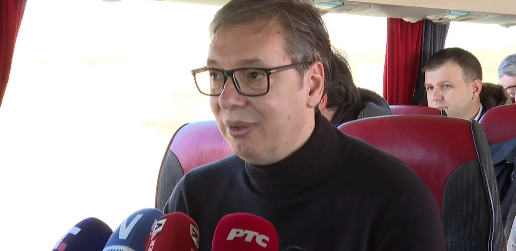 Predsednik Vučić na otvaranju deonice Kruševac -Trstenik - Vrnjačka Banja na Moravskom koridoru