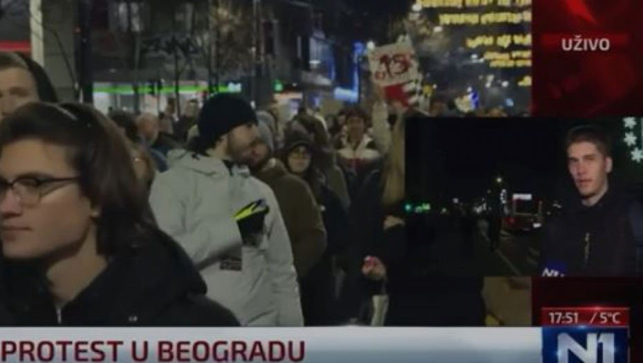 Protest Slavija