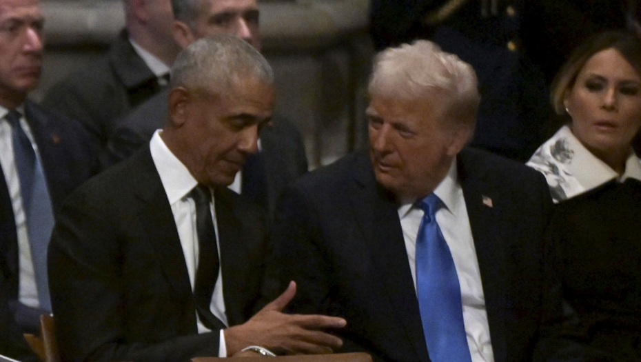 Donald Tramp i Barak Obama