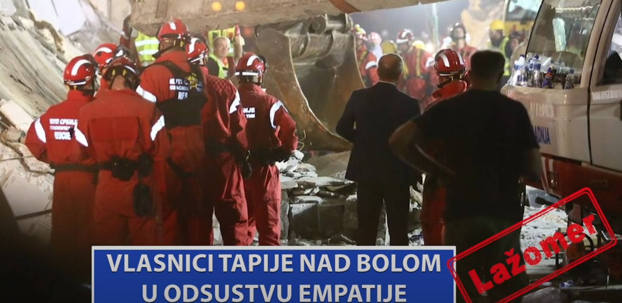 Vlasnici tapije nad bolom u odsustvu empatije (VIDEO)