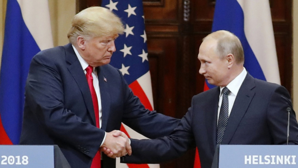 Donald Tramp i Vladimir Putin u Helsinkiju 2018. godine