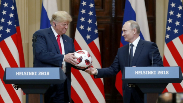 Donald Tramp i Vladimir Putin u Helsinkiju 2018. godine