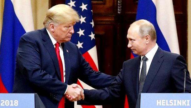 Donald Tramp i Vladimir Putin u Helsinkiju 2018. godine