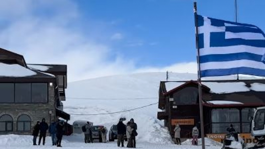 SNEG ZAVEJAO GRČKU! Halkidiki neprepoznatljiv - evo kako je u ostalim delovima! (VIDEO)