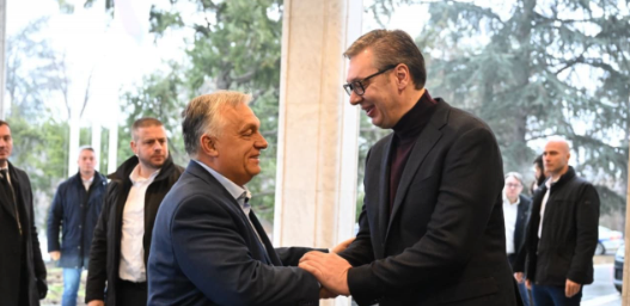 ORBAN I SIJARTO DOŠLI KOD VUČIĆA "Uvek je čast i zadovoljstvo... Dobro nam došli, dragi Viktore i Peter" (FOTO)