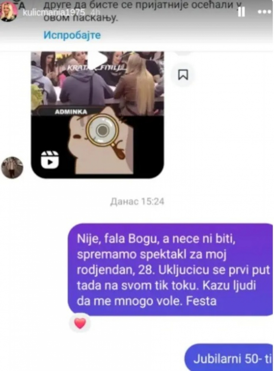 SLAVLJE U DOMU KULIĆA! Marija objavila srećne vesti, svi na nogama: Spremićemo spektakl...