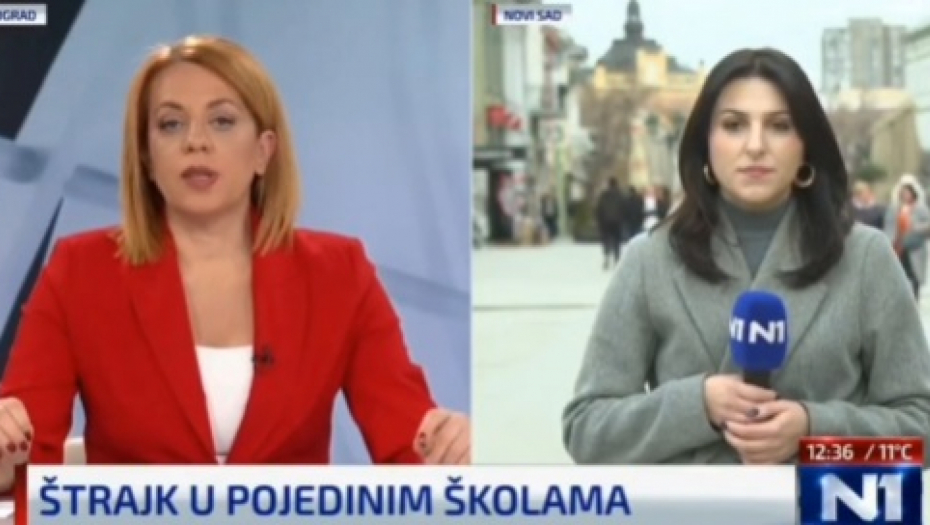 REPORTERKA N1 SRUŠILA SNOVE O GENERALNOM ŠTRAJKU: Tek nekoliko malih preduzetnika neće raditi, neki frizer i kafić! - Alo.rs