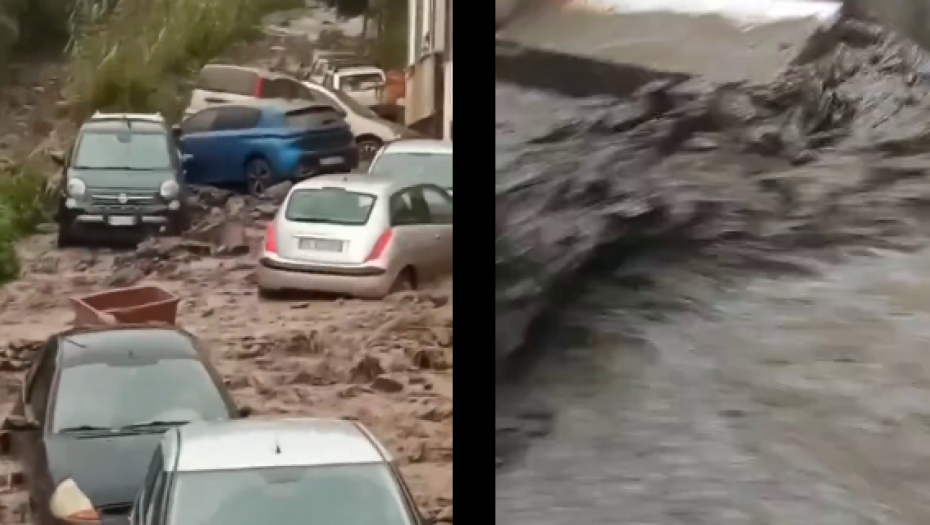 DIVLJA NEVREME U ITALIJI Tornado prišao obali, neka ostrva odsečena od sveta