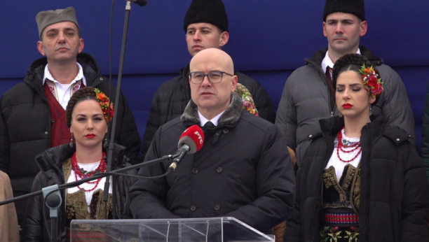 Premijer Vučević na ceremoniji obeležavanja Dana državnosti Republike Srbije Sretenje