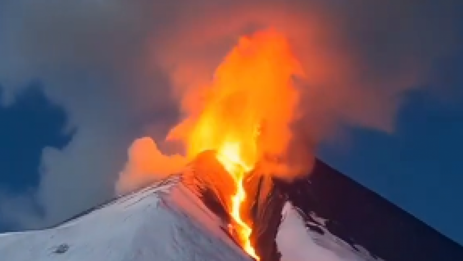 PANIKA ZBOG VULKANA ETNA "Kada dođe u dodir sa snegom..." NIŽU SE JEZIVI SNIMCI, VULKANOLOZI U STRAHU