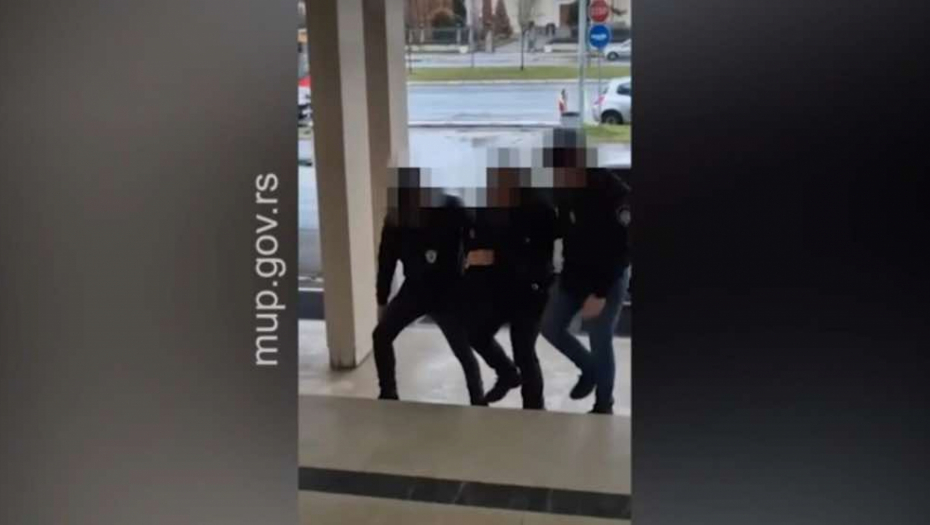 OVAKO JE UHAPŠEN NEŠA GUSKA Sa lisicama na rukama doveden u policijsku stanicu (VIDEO)