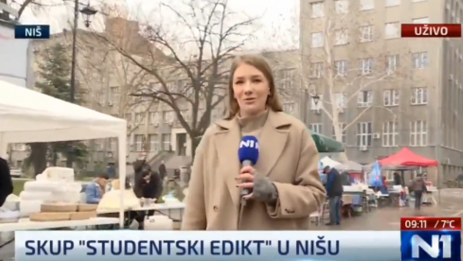 REPORTERKA N1 SA SKUPA POSVEĆENOM STRADALIM LJUDIMA: Vrlo je veselo ovde! (VIDEO)