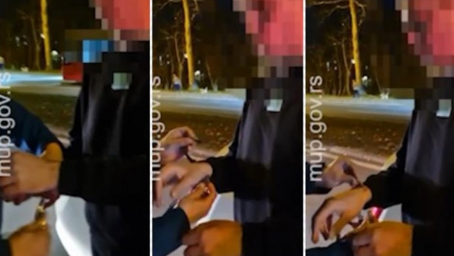 UHAPŠEN MUŠKARAC IZ ŽARKOVA - POGLEDAJTE AKCIJU POLICIJE: Nasrnuo na članove SNS i izlomio im štand sa cvećem! (VIDEO)