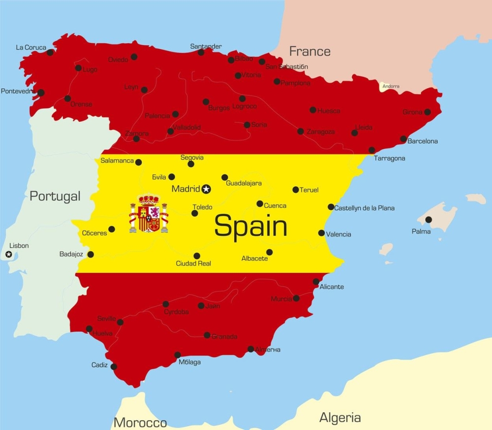 где в испании