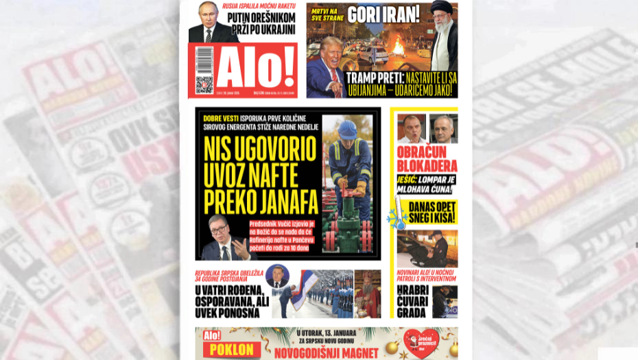 NIS UGOVORIO UVOZ NAFTE PREKO JANAF-A!