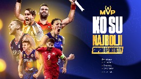 MVP by Mozzart Sport: Veliki izbor najboljih sportista Srbije - izaberite najbolje u čak 22 kategorije
