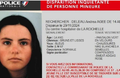 NESTALA JOŠ JEDNA TINEJDŽERKA ZA NEKOLIKO DANA: Francuska policija na nogama, objavili APEL
