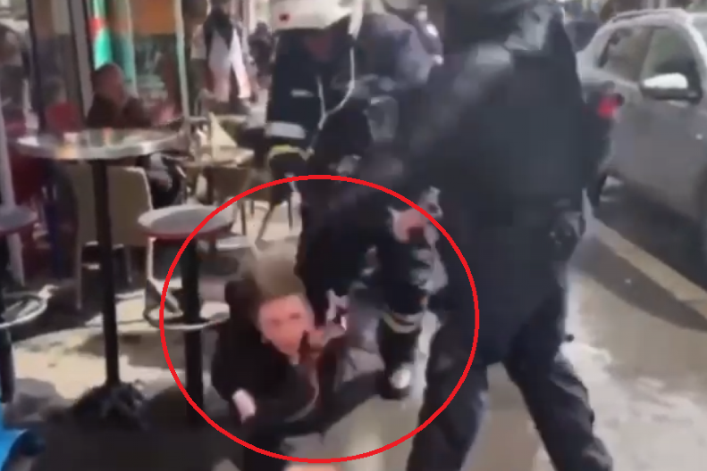 "NEŽNA" POLICIJA U FRANCUSKOJ Ovako postupaju sa svima koji provaljuju u institucije (VIDEO)