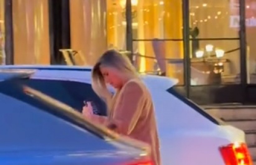 ULAZI U BENTLI, A ON JE ČEKA ISPRED! Kamere snimile Melinu Džinović, kod Harisa ovakav tretman nije imala!