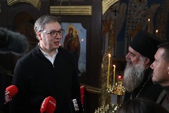 KO CRKVI DAJE, BOGU POZAJMLJUJE, A BOG NIKOME DUŽAN NE OSTAJE Vučić: Naši manastiri su sidro za naš narod! (VIDEO)