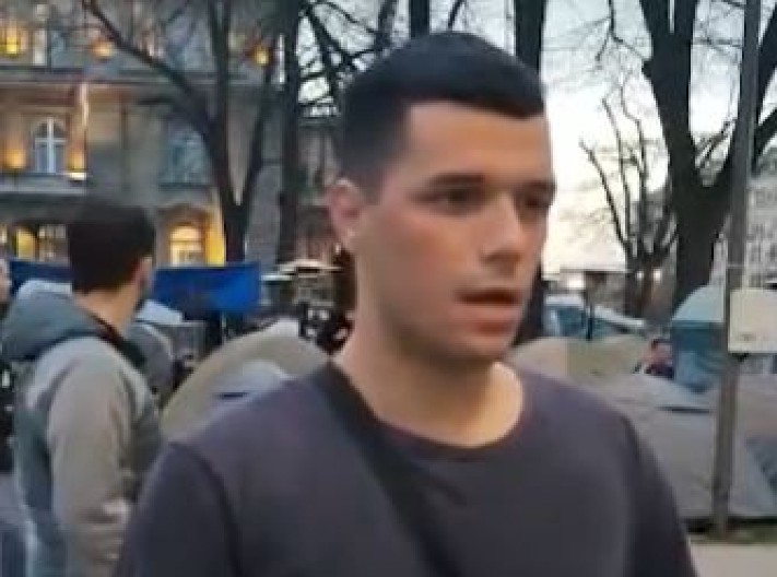 "OLOVKA ĆE POBEDITI SVE" Student Fakulteta tehničkih nauka iz Novog Sada pozvao na prekid blokade