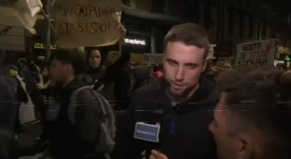 BRUKA U NIŠU Dokaz da su protesti nasilni, a ne gandijevski (VIDEO)