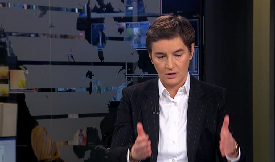 "STUDENTI NE ODLUČUJU, VEĆ REKTOR I DEKANI" Brnabić: Sve se svelo na nasilje i teror nad stanovništvom