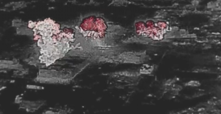 ŽESTOKA AKCIJA NA FRONTU NATO oružje gori kao baklja (VIDEO)