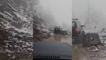 HAOS NA PUTU! Ogroman ODRON ZATRPAVIO kolovoz kod Prijepolja