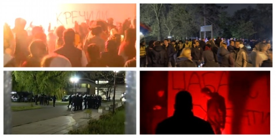 NOVI TERORISTIČKI AKT BLOKADERA Udarili na RTS, blokiraju Takovsku i Košutnjak! Na udaru i RTV