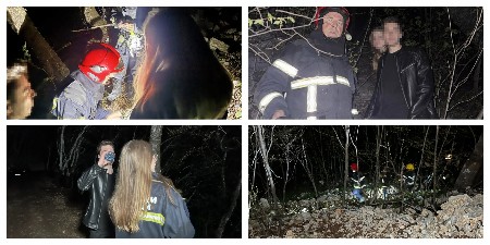 "STAZA JE BILA ZAHTEVNA, KIŠA JE LILA, BILI SU PROMRZLI I UPLAŠENI" Vatrogasci o akciji spasavanja izgubljenog para na Kablaru (FOTO)