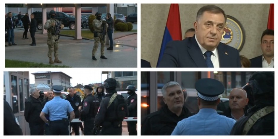 STIŽU PRETNJE IZ SARAJEVA Specijalce koji su zaštitili Dodika i oterali inspektore SIPA bi da optuže za ORUŽANU POBUNU?