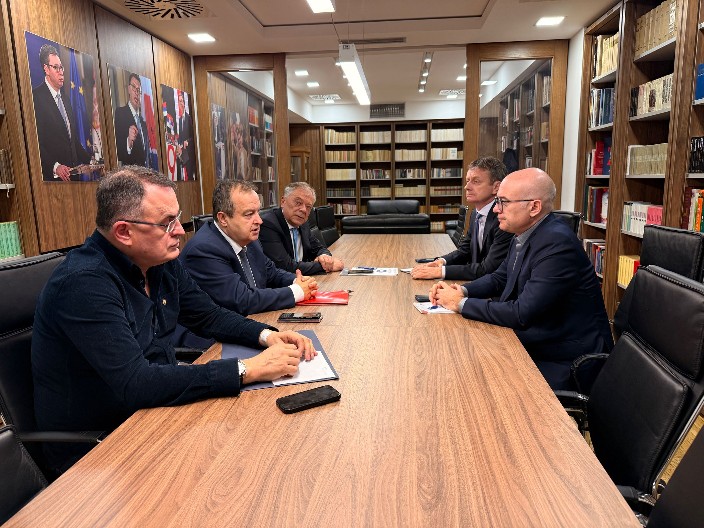 VUČEVIĆ I GLIŠIĆ SA DELEGACIJOM SOCIJALISTIČKE PARTIJE SRBIJE (FOTO)