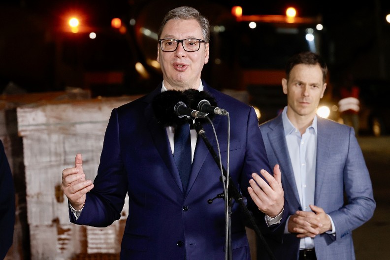 "TIRŠOVA 2 IZGLEDAĆE KAO SVEMIRSKI BROD" Moćna poruka predsednika Vučića (VIDEO)
