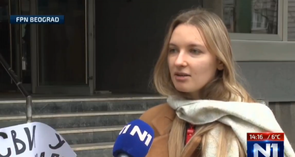 CRTINA SARADNICA PRIZNALA Smrt ljudi u Novom Sadu nam je dala razlog koji smo svi hteli da bi se pokrenula ulica (VIDEO)