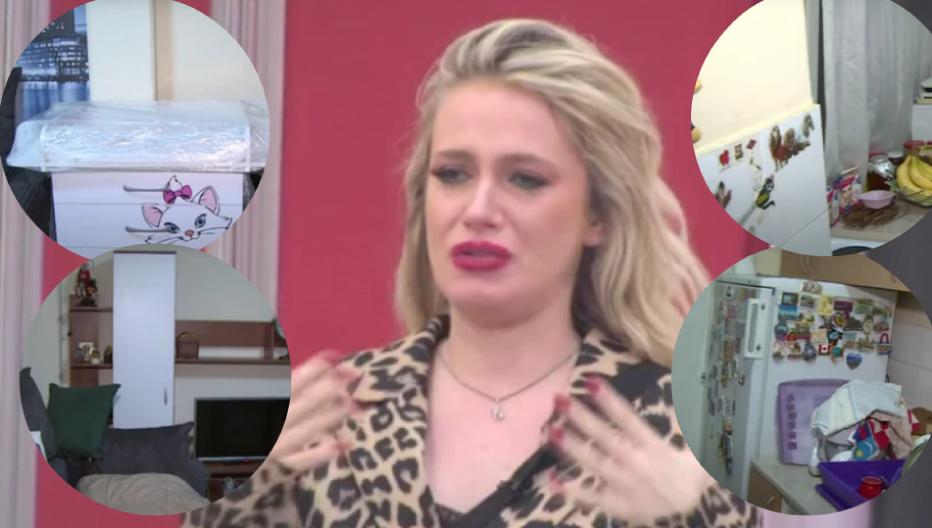 OVO JE STAN TRUDNE MILICE VELIČKOVIĆ! Ovde će živeti sa bebom, svuda ikone, mala spavaća soba... (FOTO)