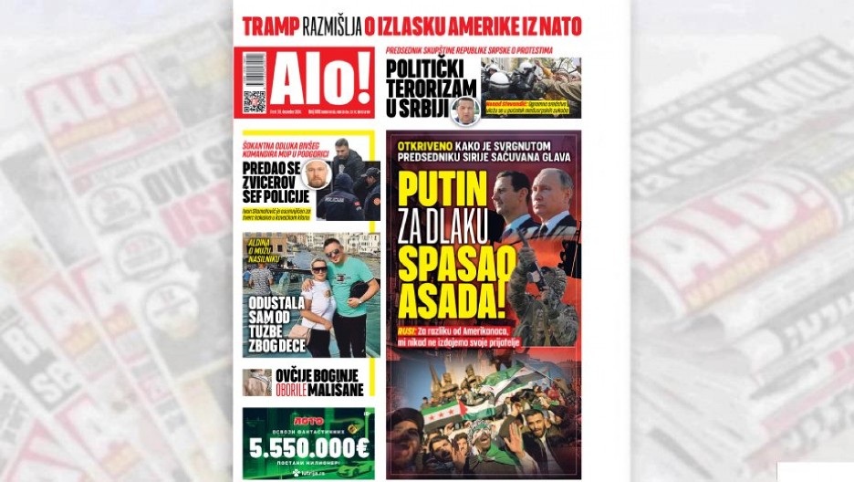 OTKRIVENO Kako je svrgnutom predsedniku Sirije sačuvana glava: Putin za dlaku spasao Asada