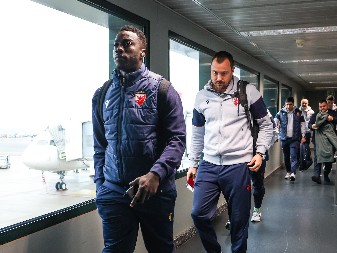 CRVENO-BELI ŽELE IZNENAĐENJE NA "SAN SIRU" Fudbaleri Crvene zvezde sleteli u Milano na meč Lige šampiona (FOTO)