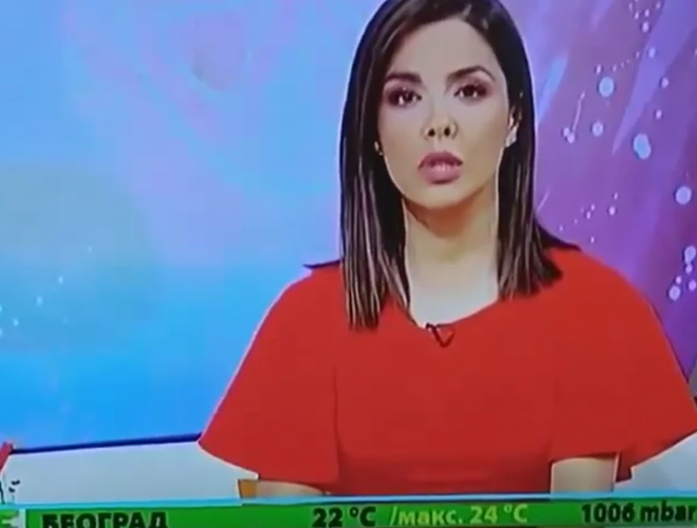 NEVIĐENI LAPSUS VODITELJKE RTS U programu uživo izgovorila ovo, svi joj se smeju! (VIDEO)