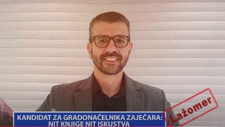 OPOZICIONI KANDIDAT ZA GRADONAČELNIKA ZAJEČARA: Nit knjige nit iskustva (VIDEO)