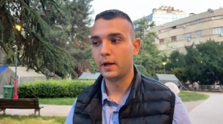 LUKA LALOŠEVIĆ NAKON ŠTO SU MU ZABRANILI DA UĐE NA FPN: Demolirali su mi fakultet i pretvorili ga u magacin sa hranom!