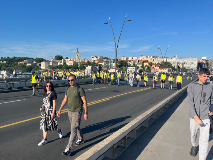 I ONDA SE ČUDE ŠTO NEMAJU PODRŠKU Petrović povodom blokada u Beogradu: Nasilno maltretiranje građana predstavlja se kao ”otpor“