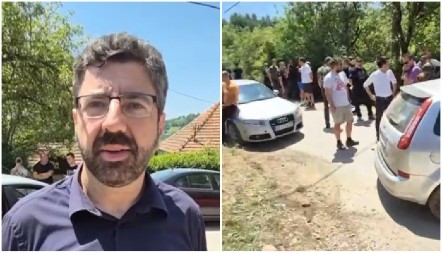 LAZOVIĆ RAZOTKRIVEN! Bedni pokušaj performansa u Makovištu, narušava izbornu volju građana (VIDEO)